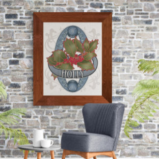 Blume Astrologie und Magisches Poster - Heilig