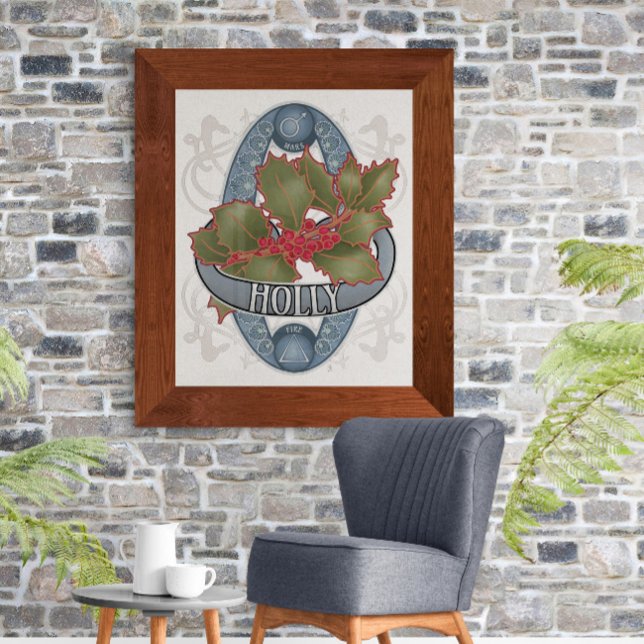 Blume Astrologie und Magisches Poster - Heilig (Von Creator hochgeladen)