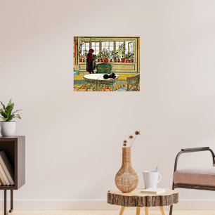 Blume auf dem Windows-Bildschirm, Poster