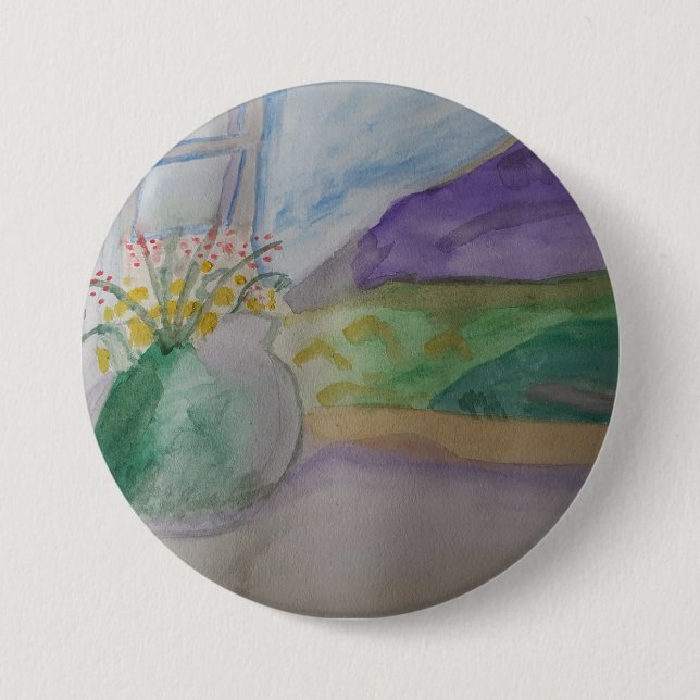 Blume auf dem Windows Button (Vorderseite)