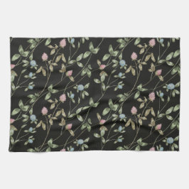 Blume auf der Wiese drucken ein Landhaus Geschirrtuch