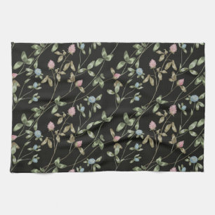 Blume auf der Wiese drucken ein Landhaus Geschirrtuch