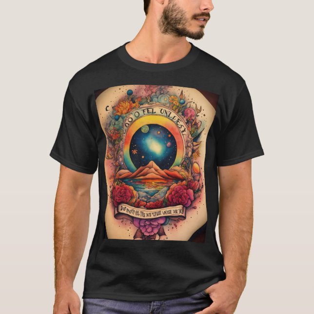 Blume auf Tshirts (Vorderseite)