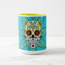 Blume Augen Tasse