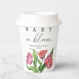 Blume aus Aquarell - Baby in Blüte Pappbecher