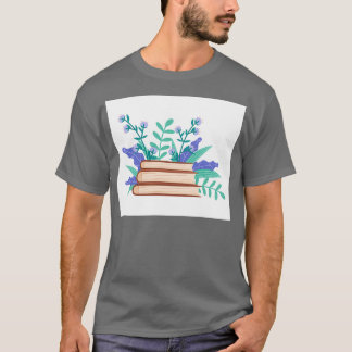 Blume aus einem Buch 13 T-Shirt
