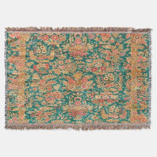 Blume aus grünem Gold Decke (Vorderseite)