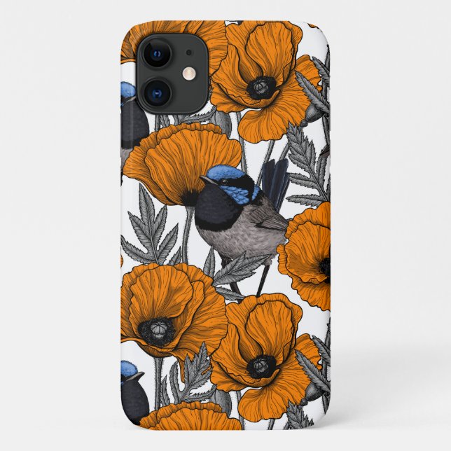 Blume aus Mehl und Orangenmohn 2 Case-Mate iPhone Hülle (Rückseite)