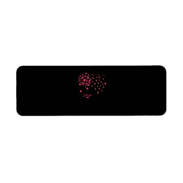 Blume aus rosafarbenem Ribbon-Kronleuchter Brustkr (Vorne)