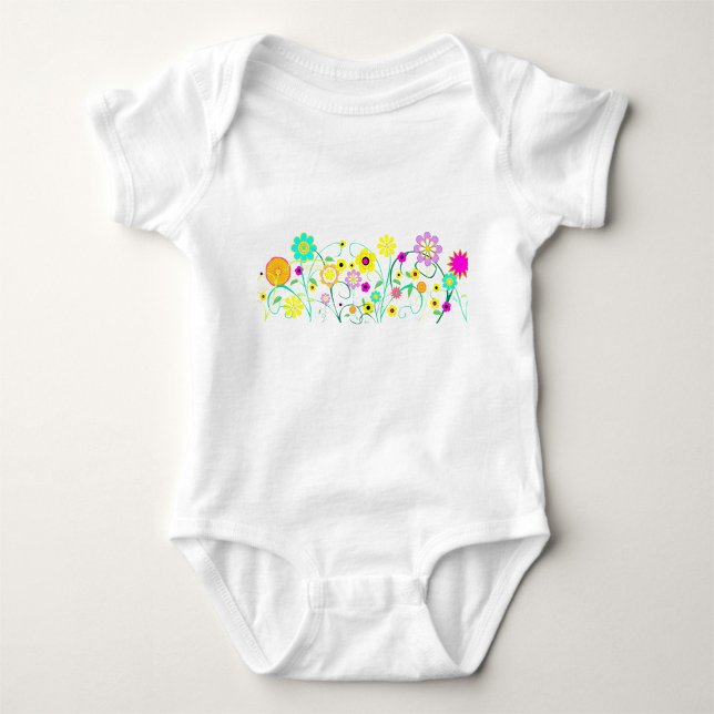 Blume Baby Strampler (Von Creator hochgeladen)