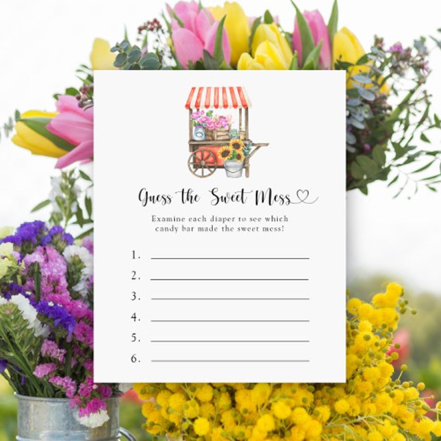 Blume Babydusche - Raten Sie mal das Sweet Mess Sp (Von Creator hochgeladen)