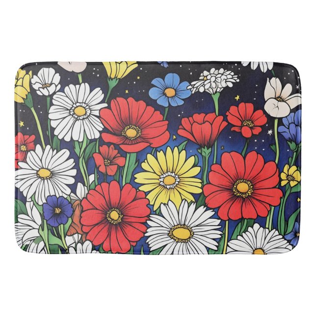 Blume Badematte (Vorderseite)