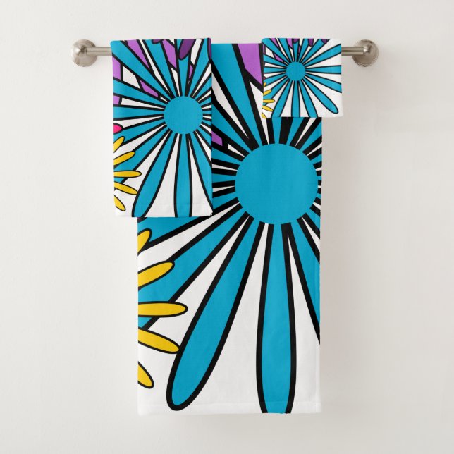 Blume Badhandtuch Set (Insitu)