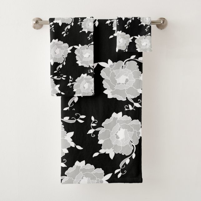 Blume Badhandtuch Set (Insitu)