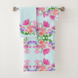 BLUME BADHANDTUCH SET