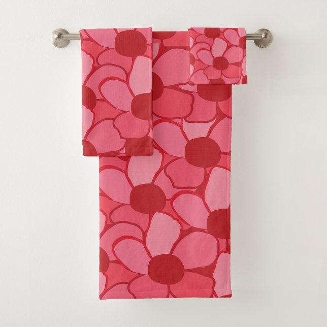 Blume Badhandtuch Set (Insitu)