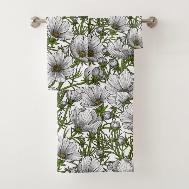 Blume Badhandtuch Set (Insitu)