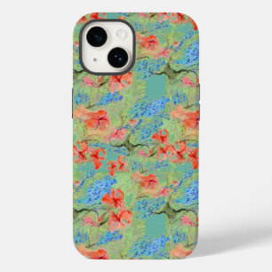 Blume Balsam und Lobelia Case-Mate iPhone 14 Hülle