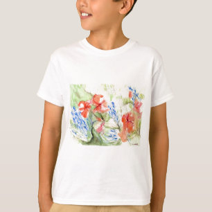 Blume Balsam und Lobelia T-Shirt