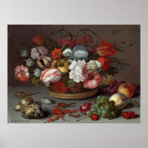 Blume - Balthasar van der Ast Fine Art Poster