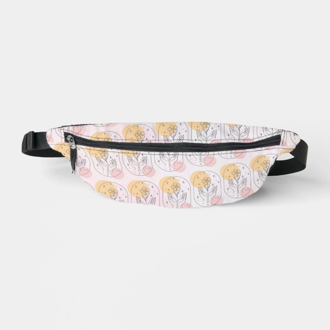 Blume Bauchtasche (Vorderseite)
