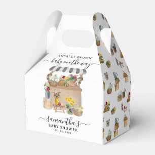 Blume Bauer Watercolor Geschenkschachtel