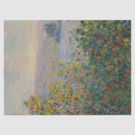 Blume Bedins at Vetheuil von Claude Monet Seidenpapier
