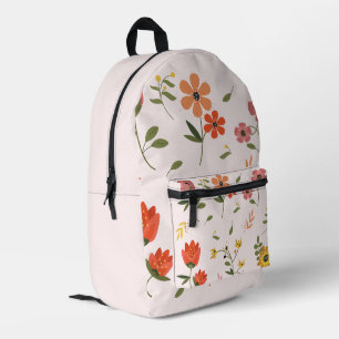 Blume Bedruckter Rucksack