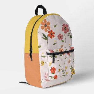 Blume Bedruckter Rucksack