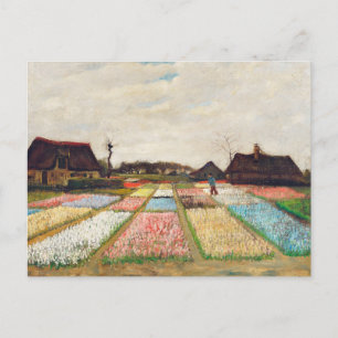 Blume Beds in Holland (1883) von Vincent Van Gogh Postkarte