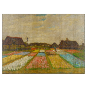 Blume Beds in Holland von van Gogh Cutting Board Schneidebrett