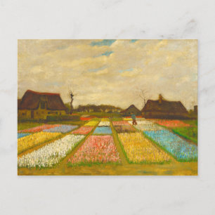 Blume Beds in Holland von van Gogh Postcard Postkarte