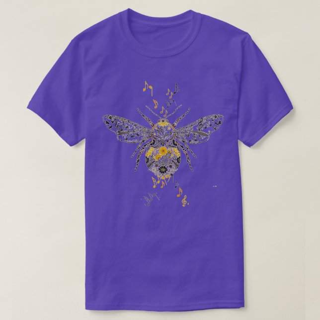 Blume Bee T-Shirt (Design vorne)