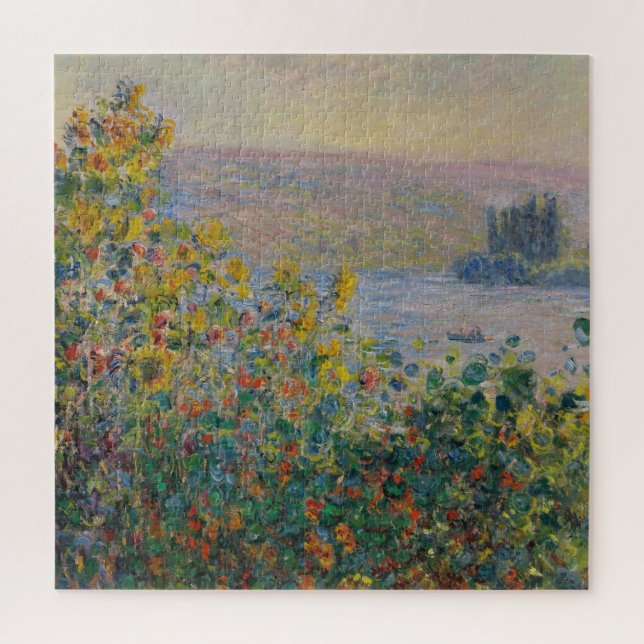 Blume Beet im Vétheuil Monet Puzzle (Vertikal)