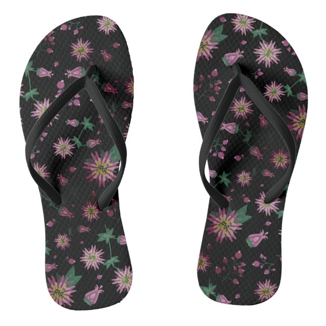 Blume & Berries Nebel Flip Flops (Fußbett)