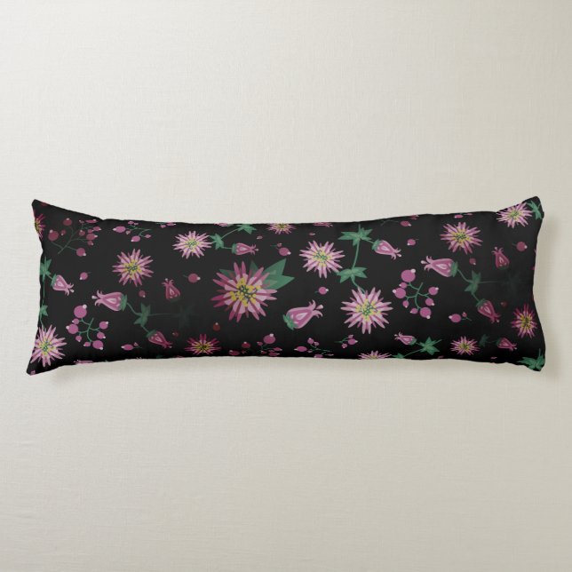 Blume & Berries Nebel Seitenschläferkissen (Vorderseite)