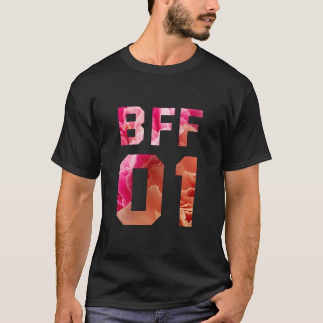 Blume BESTE FREUNDIN 01 - Die besten Freunde für i T-Shirt (Vorderseite)