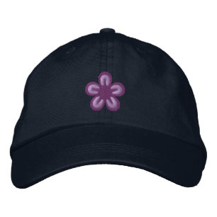 Blume Bestickte Kappe