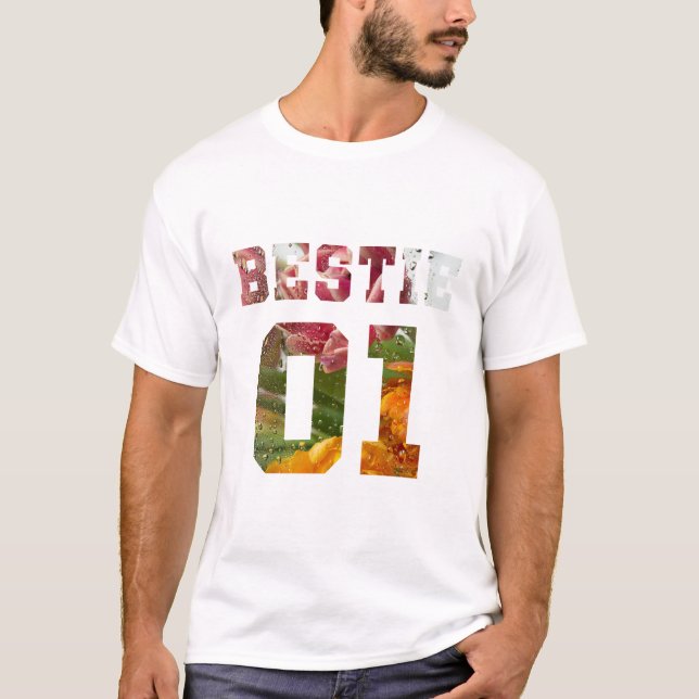 Blume Bestie 01 T-Shirt (Vorderseite)