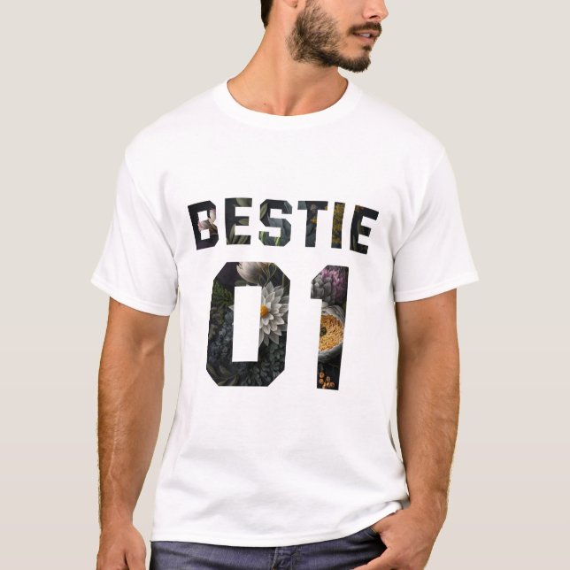 Blume Bestie 01 T-Shirt (Vorderseite)