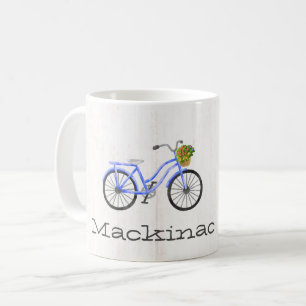 Blume Bicycle Mackinac Island Lage Kaffeetasse