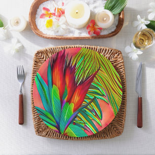 Blume Bird of Paradise Pappteller