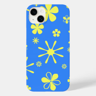 Blume Blau und Gelb drucken Case-Mate iPhone 14 Plus Hülle