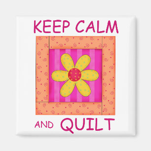 Blume-Block für Ruhe und Quilt-Anwendung behalten Magnet