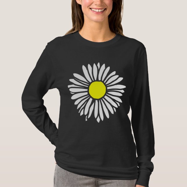 Blume Bloom Daisy T-Shirt (Vorderseite)