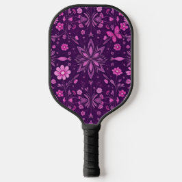 Blume Bloom Fairycore-Muster Pickleball Schläger