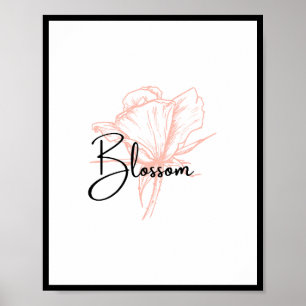 Blume Blossom Frühling Blumenstrauß Kunst Poster