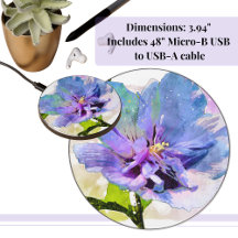 Blume Blue Chiffon Rose Wasserfarben