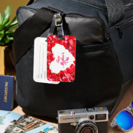 Blume blühen für Mama Gepäckanhänger