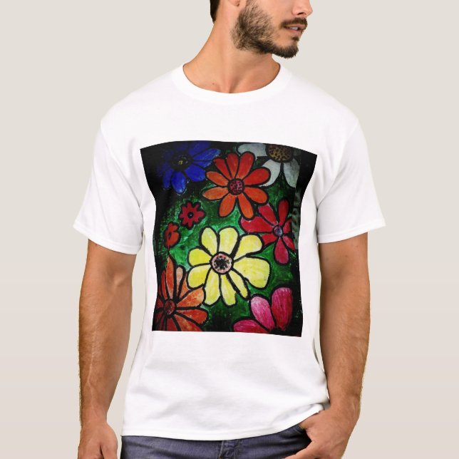 Blume blühen T-Shirt (Vorderseite)